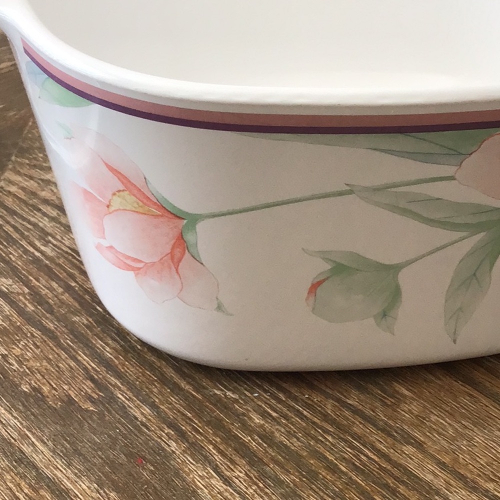 Vintage Corning Ware  "Peony Floral" pattern - Picture 14 of 16